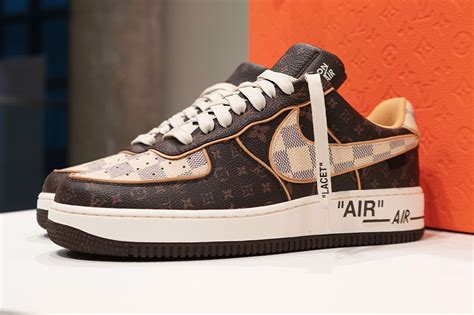 virgil ablo lv replica|Louis Vuitton x Nike Air Force 1 by Virgil Abloh Sneakers Details .